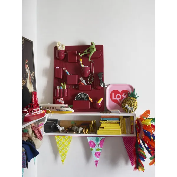 Uten.Silo RE II Notice Board Small Japanese Red