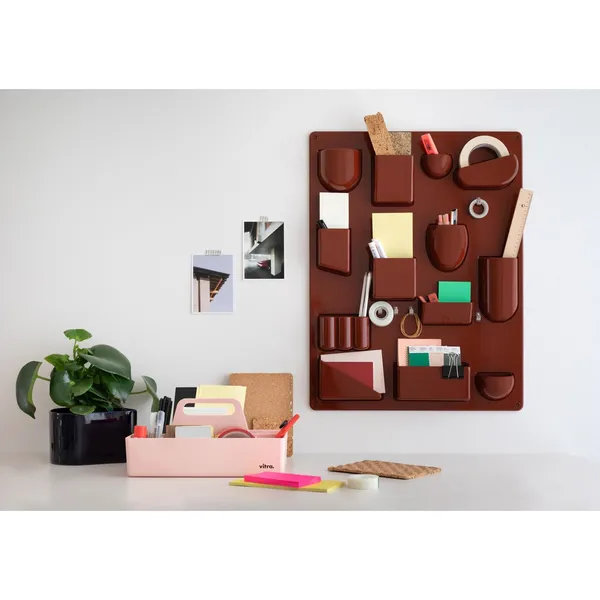 Uten.Silo RE II Notice Board Small Japanese Red