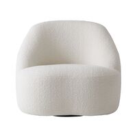 Margas LC2 Poltrona con Base Girevole Karakorum 001/ Nero