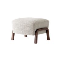 Wulff ATD2 Armchair Karakorum 003/ Walnut Incl. ATD3 Pouf