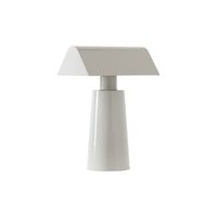Caret MF1 Lámpara de Mesa Portátil Gris Seda