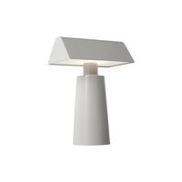 Caret MF1 Lámpara de Mesa Portátil Gris Seda