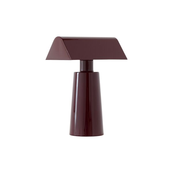 Caret MF1 Lampa Stołowa Przenośna Ciemne Bordo