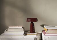 Caret MF1 Table Lamp Portable Dark Bordeaux