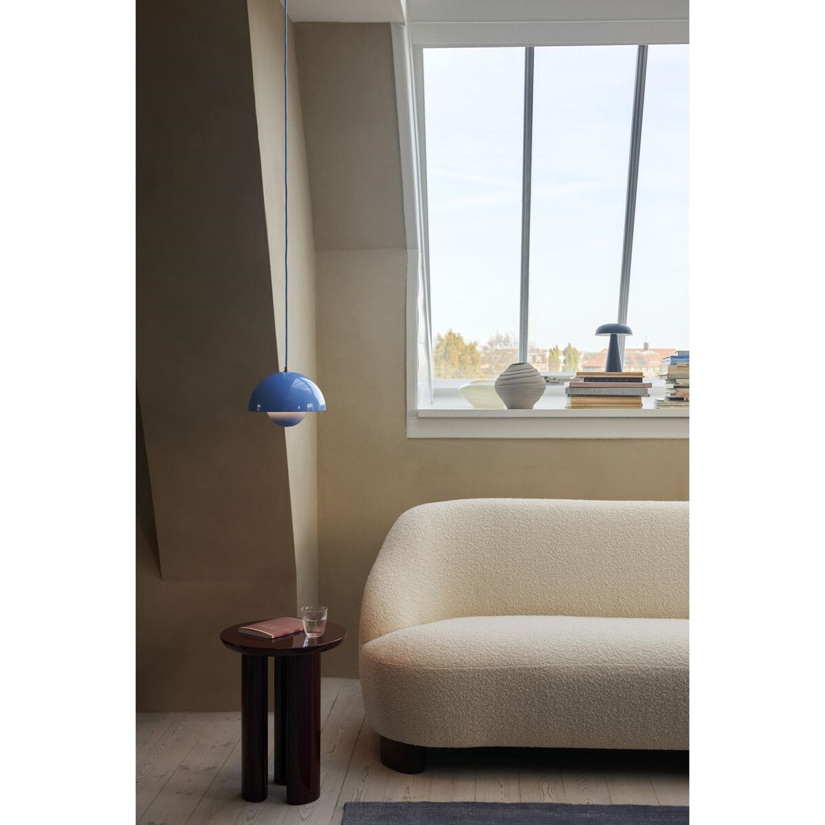 Como SC53 Tragbare Lampe Steinblau