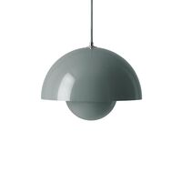 Flowerpot VP2 Pendant Stone Blue