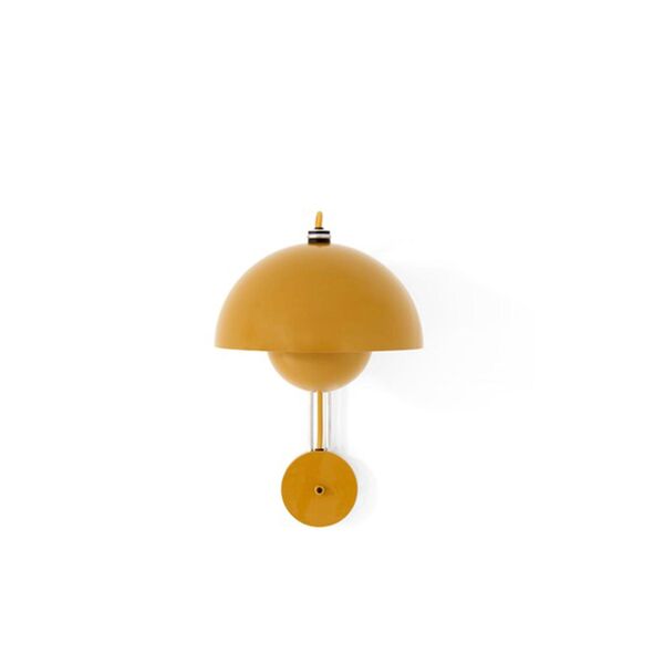 Flowerpot VP8 Wandlamp Mosterdgeel