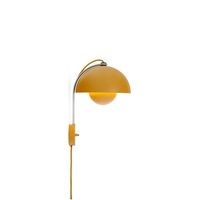 Flowerpot VP8 Wandlamp Mosterdgeel