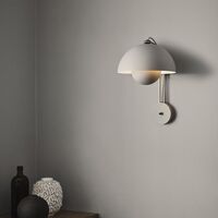 Flowerpot VP8 Wandlamp Mosterdgeel