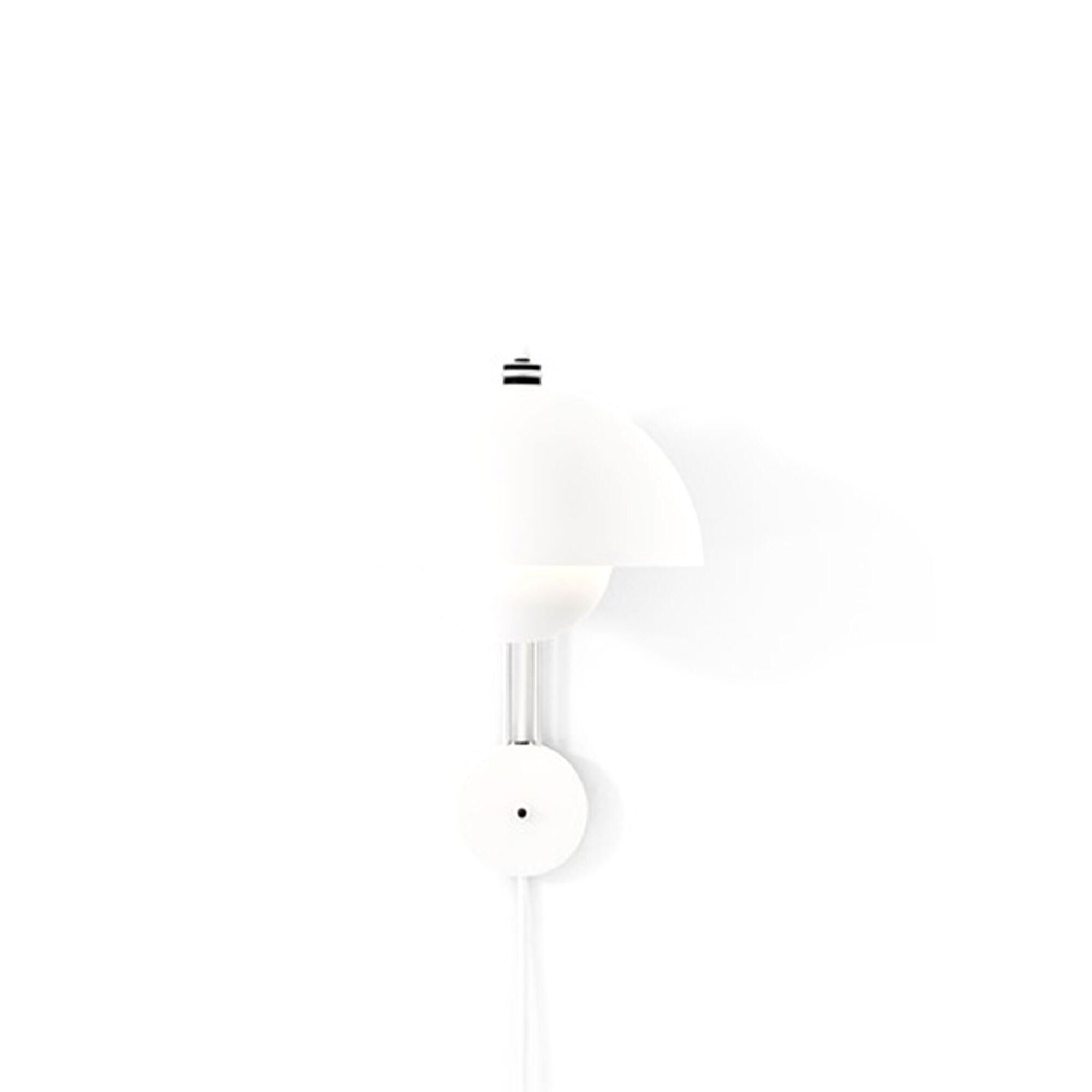 Flowerpot VP8 V&auml;gglampa Matt Vit