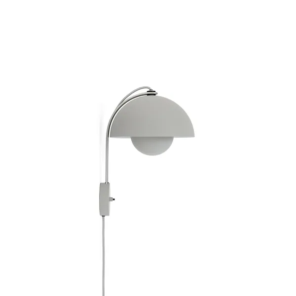 Flowerpot VP8 Wall Lamp Matt Light Gray
