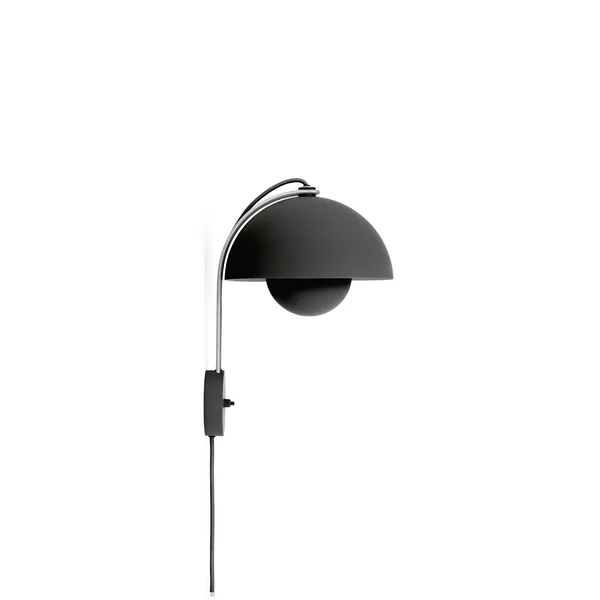 Flowerpot VP8 Wall Lamp Matt Black