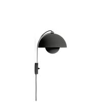 Flowerpot VP8 Væglampe Mat Sort