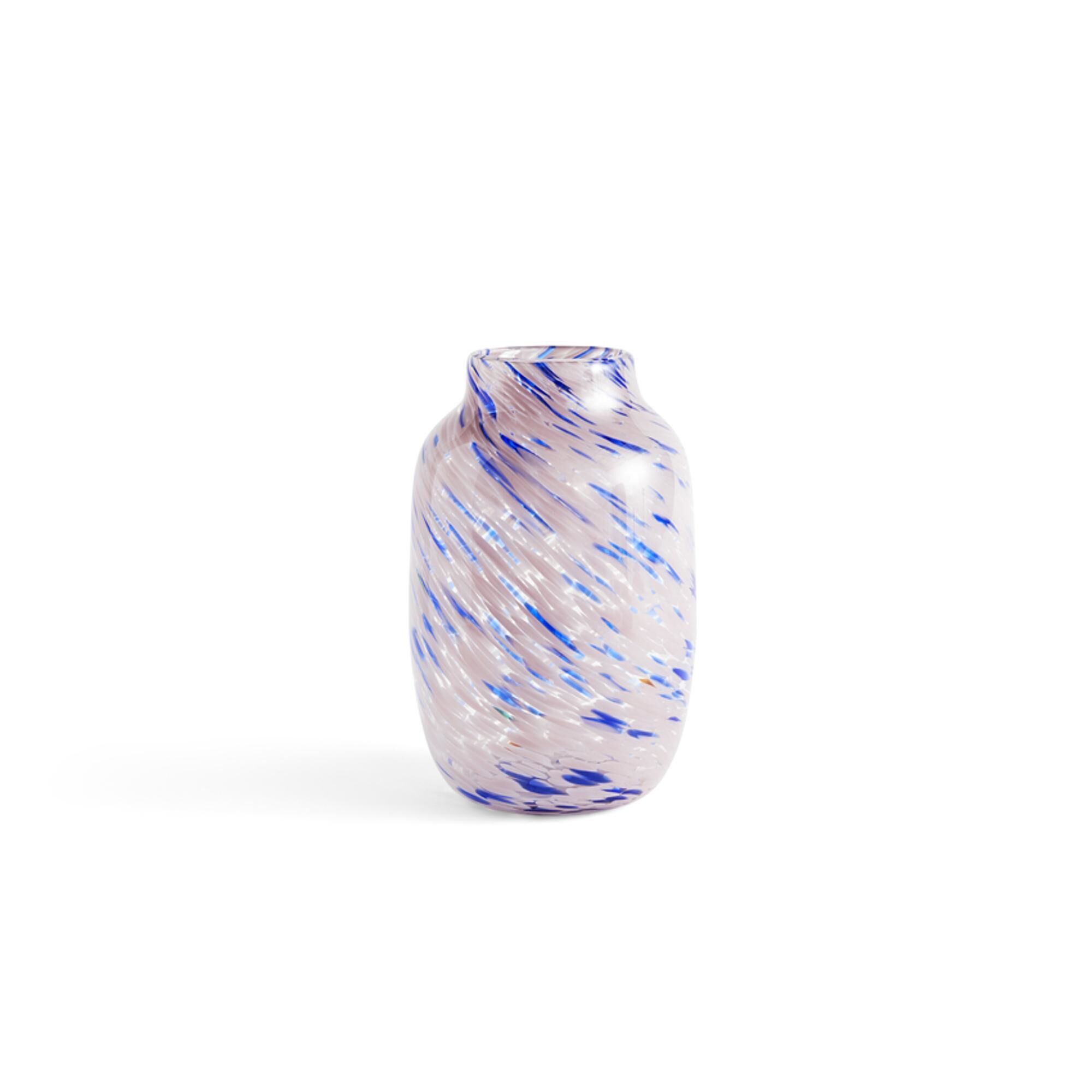 Splash Vase Rond Grand Rose Clair/ Bleu