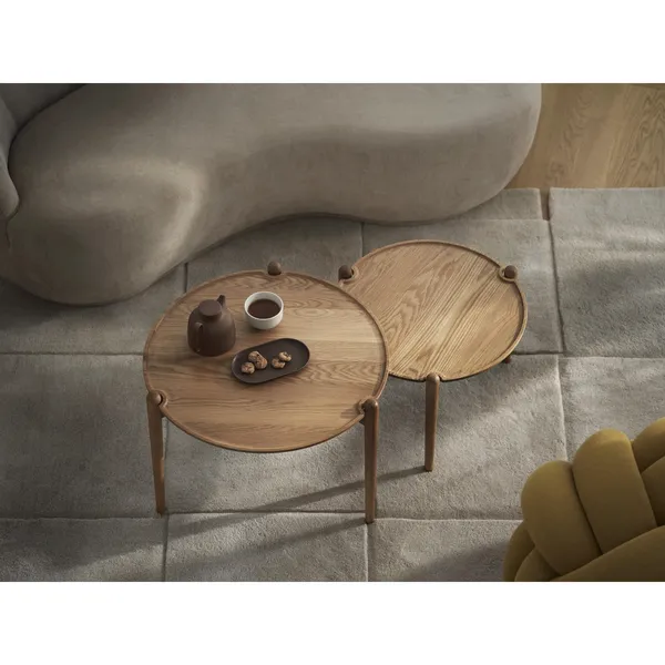 Aria Coffee Table Ø60 High Oak