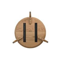 Aria Coffee Table Ø50 Low Oak