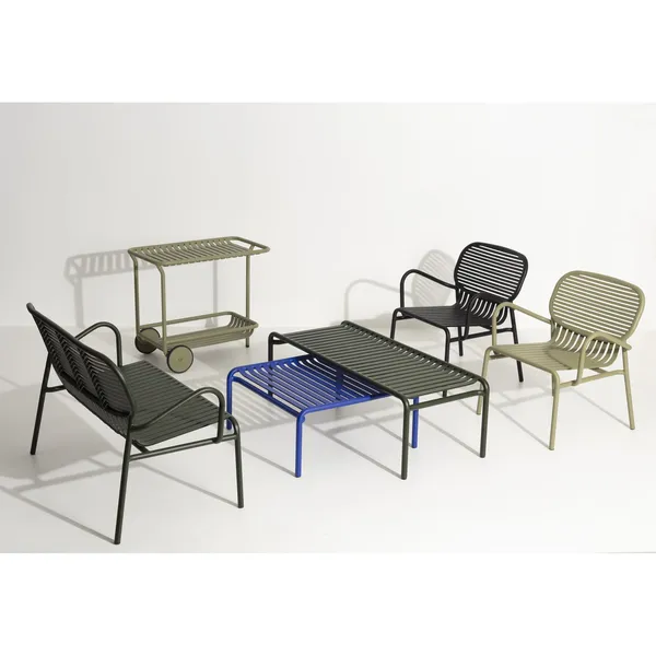 WEEK-END Armchair Glass Green