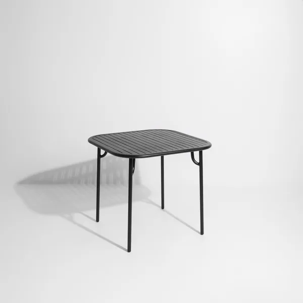 WEEK-END Square Table Black