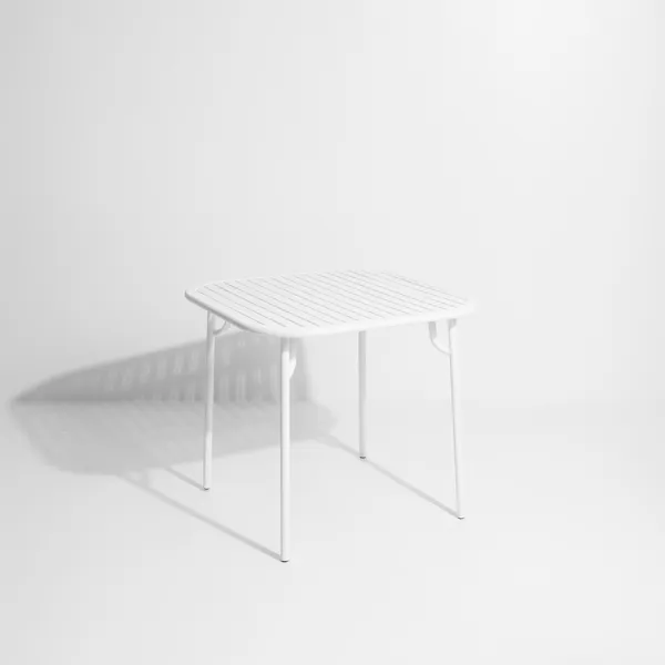 WEEK-END Square Table White