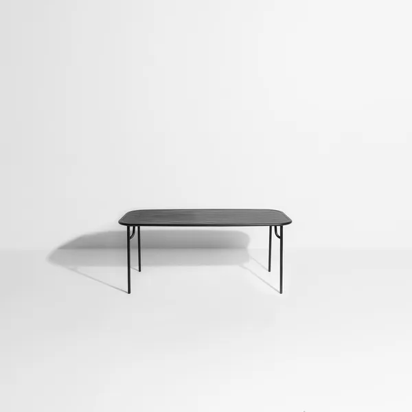 WEEK-END Rectangular Table Black