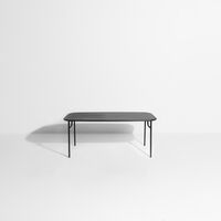 WEEK-END Rectangular Table Black