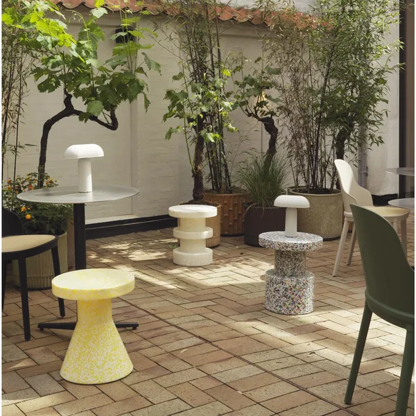 Bit Cone Stool Yellow