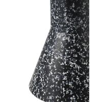 Sgabello Bit Cone Nero/ Bianco