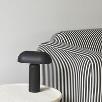 Porta Table Lamp Transportable Black