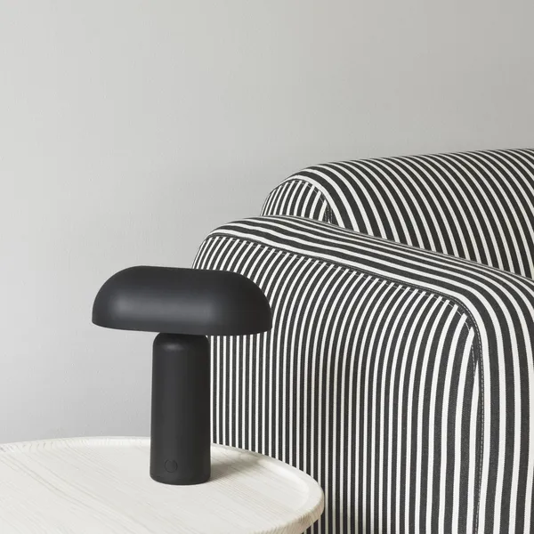 Porta Table Lamp Transportable Black