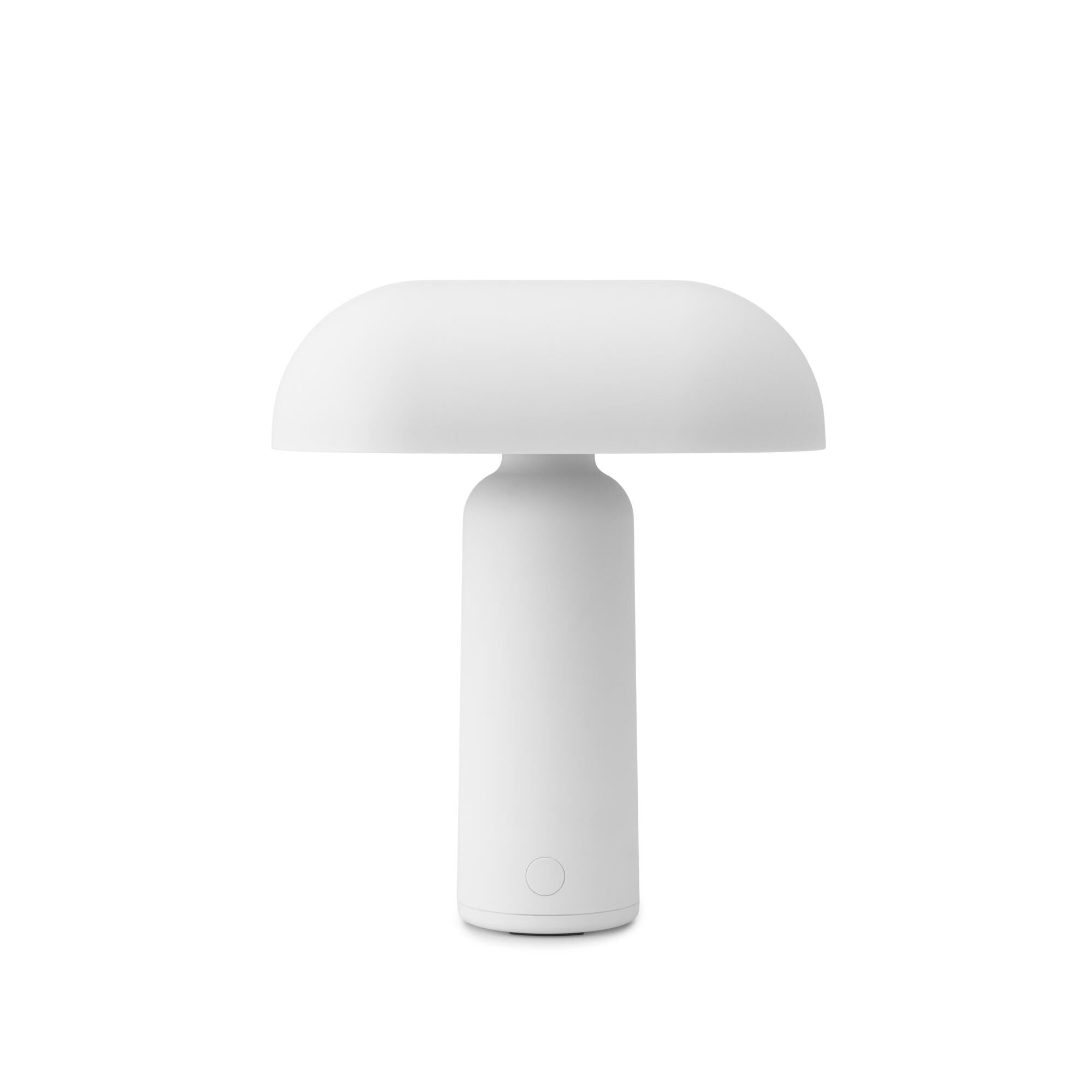Porta Lampe à Poser Portable Blanc