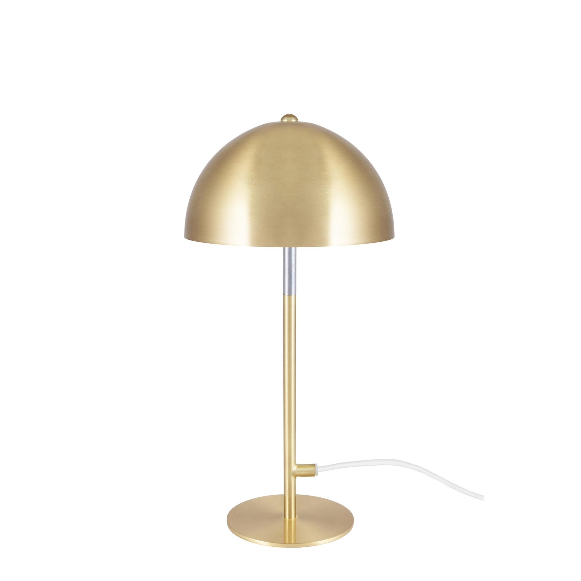 Icon Bordslampa Borstad M&auml;ssing
