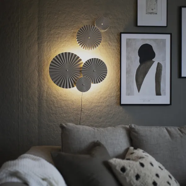 Omega Wall Lamp Mud