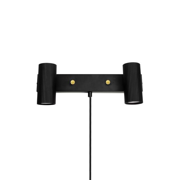 Hubble 2 Wall Lamp Black