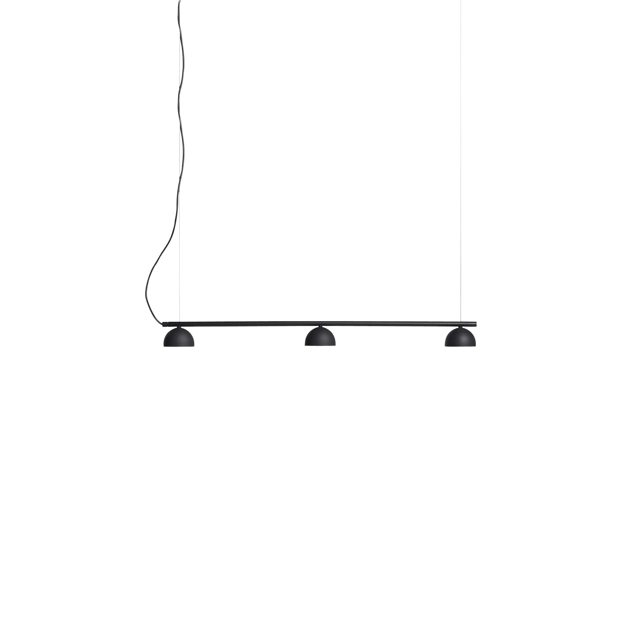 Blush Rail 3 Taklampe Matt Svart