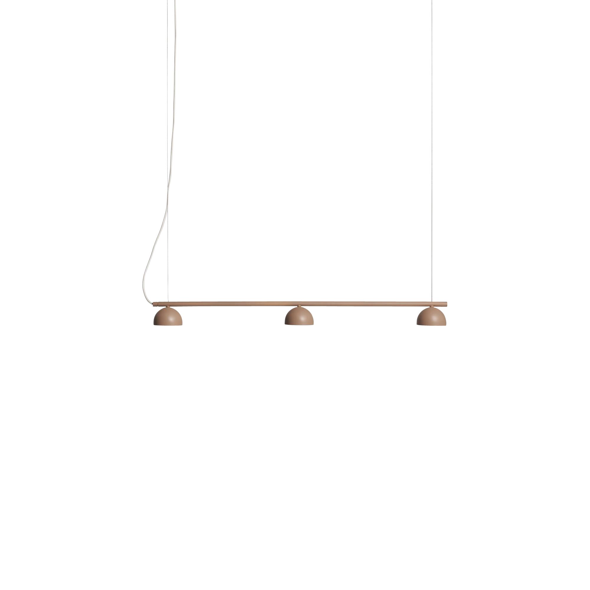 Blush Rail 3 Taklampa Beige
