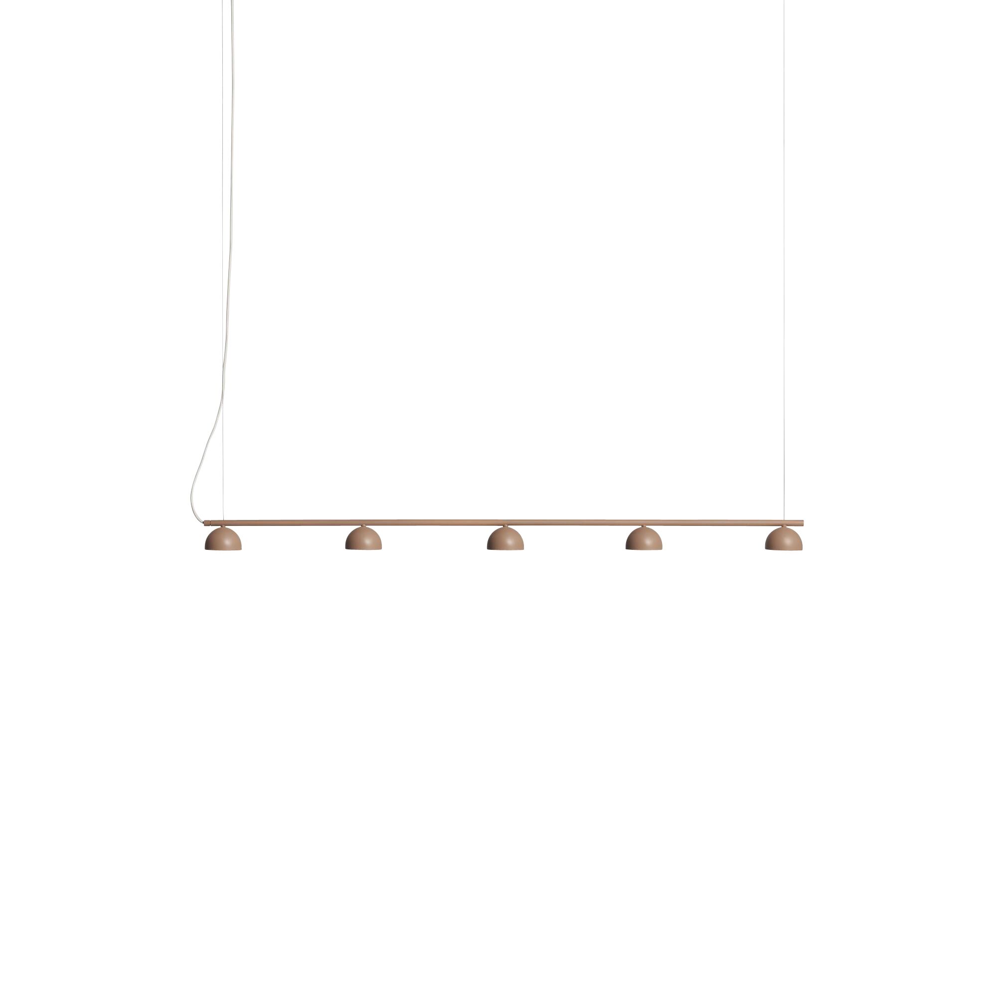 Blush Rail 5 Taklampa Beige
