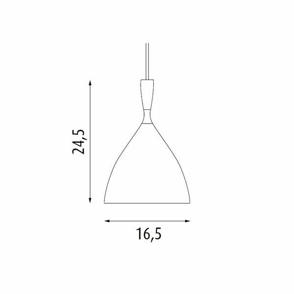 Dokka Pendant Mat White