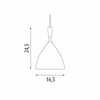 Dokka Pendant Mat White