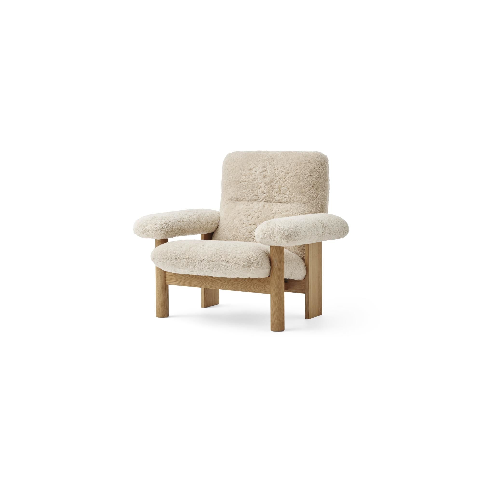 Brasilia Lnestol Natural Eg/Sheepskin Curly