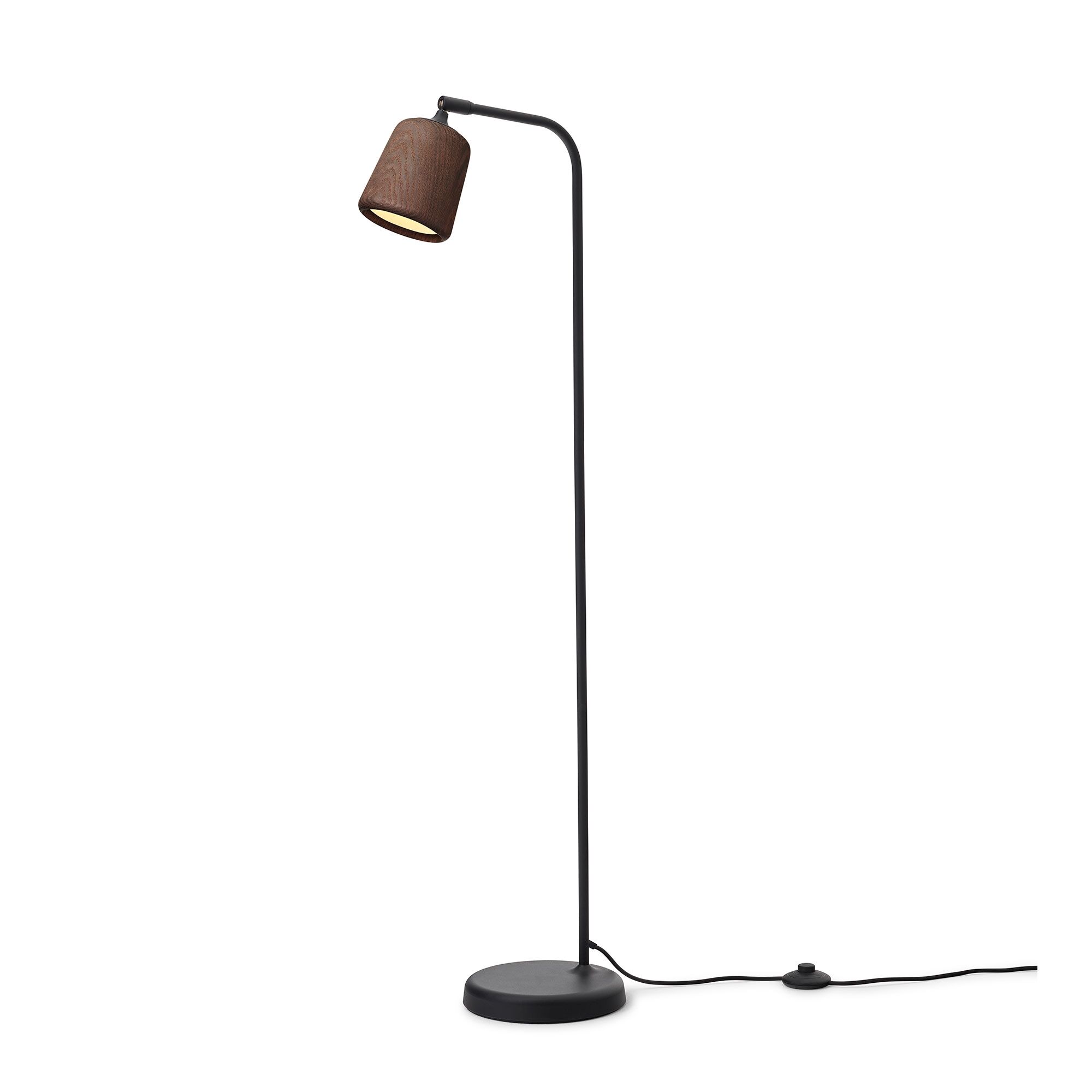 Margin Golvlampa R&ouml;kf&auml;rgad Ek