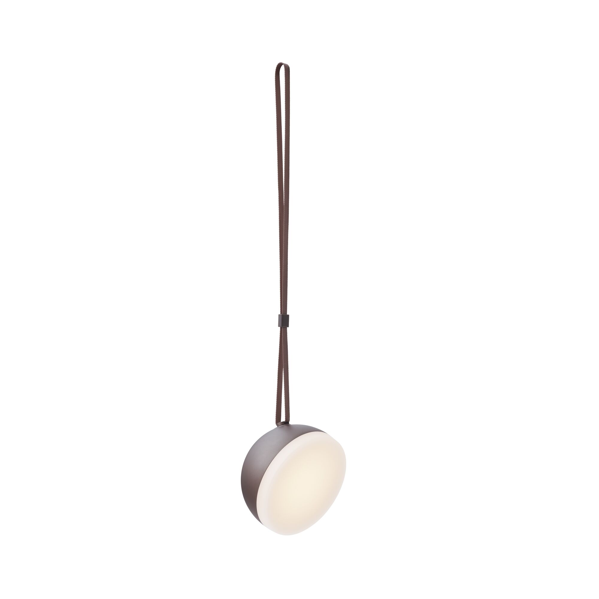 Lampe Sphère Portable Bronze Foncé