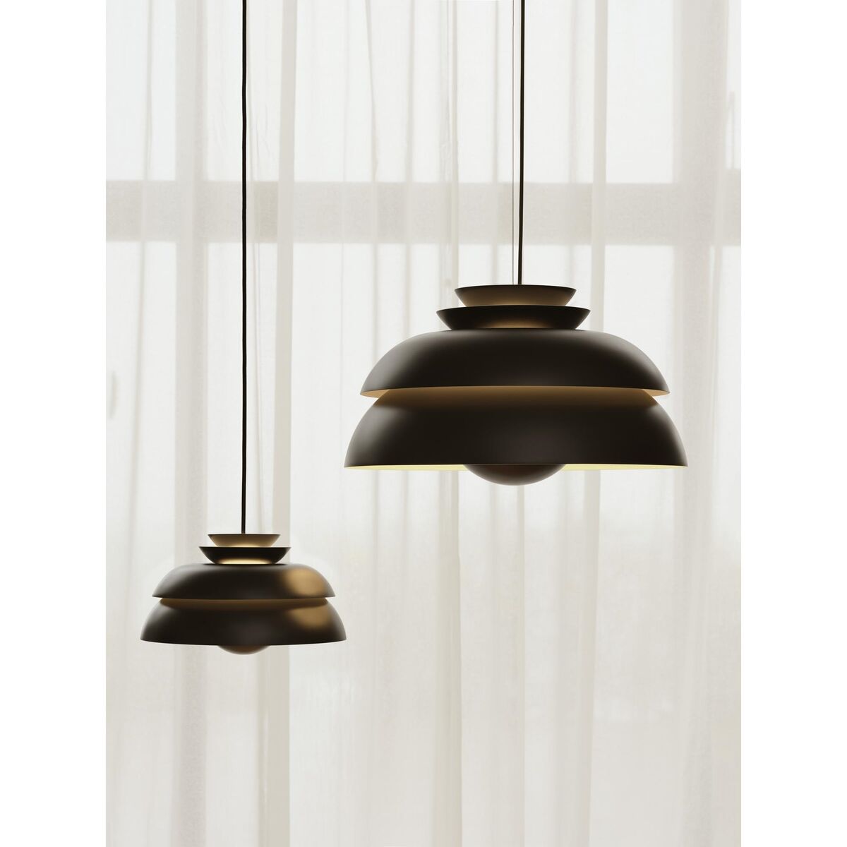 Concert P1 Pendant Matt Black