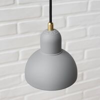 Kaiser Idell 6722 Pendant Easy Gray