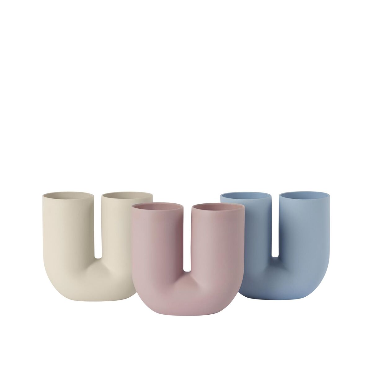 Kink Vase H26 Dusty Lilac