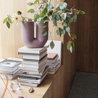 Kink Vase H26 Dusty Lilac