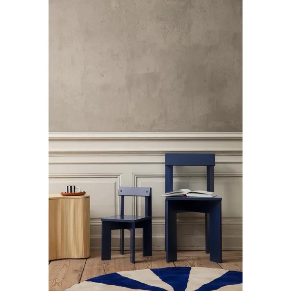 Sheet Dining Table Blue