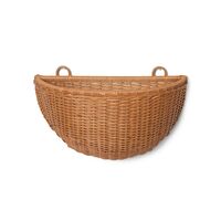 Gevlochten Wandmand Rotan 2 St.