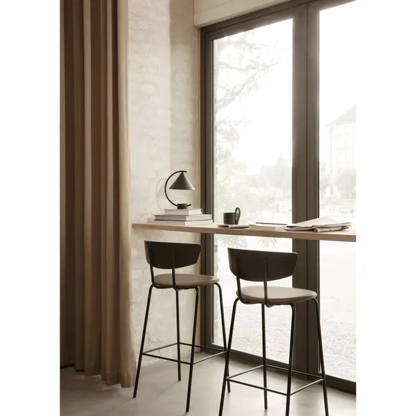 Herman Bar Stool High Oak