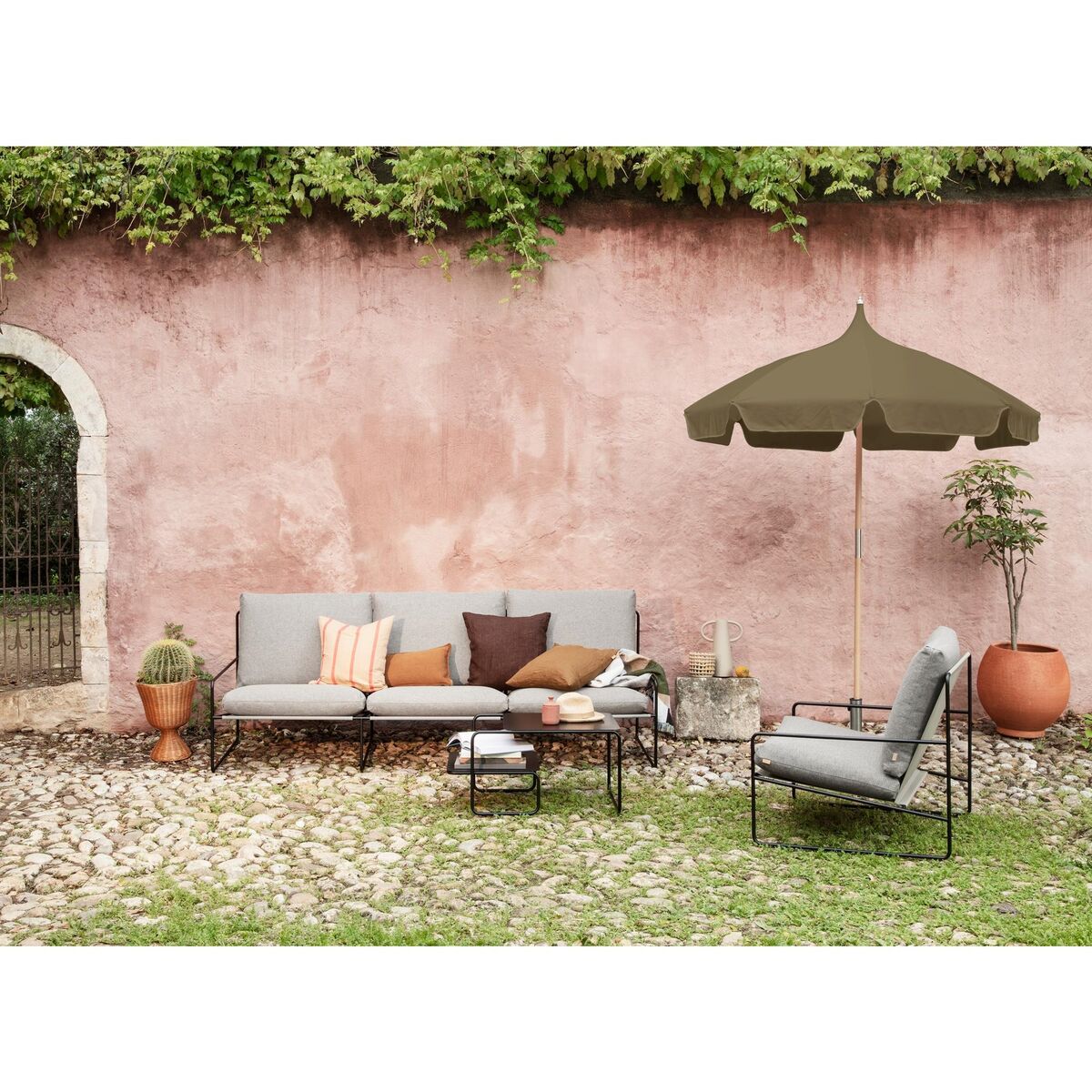 Lull Parasol Militaire Olijfkleur