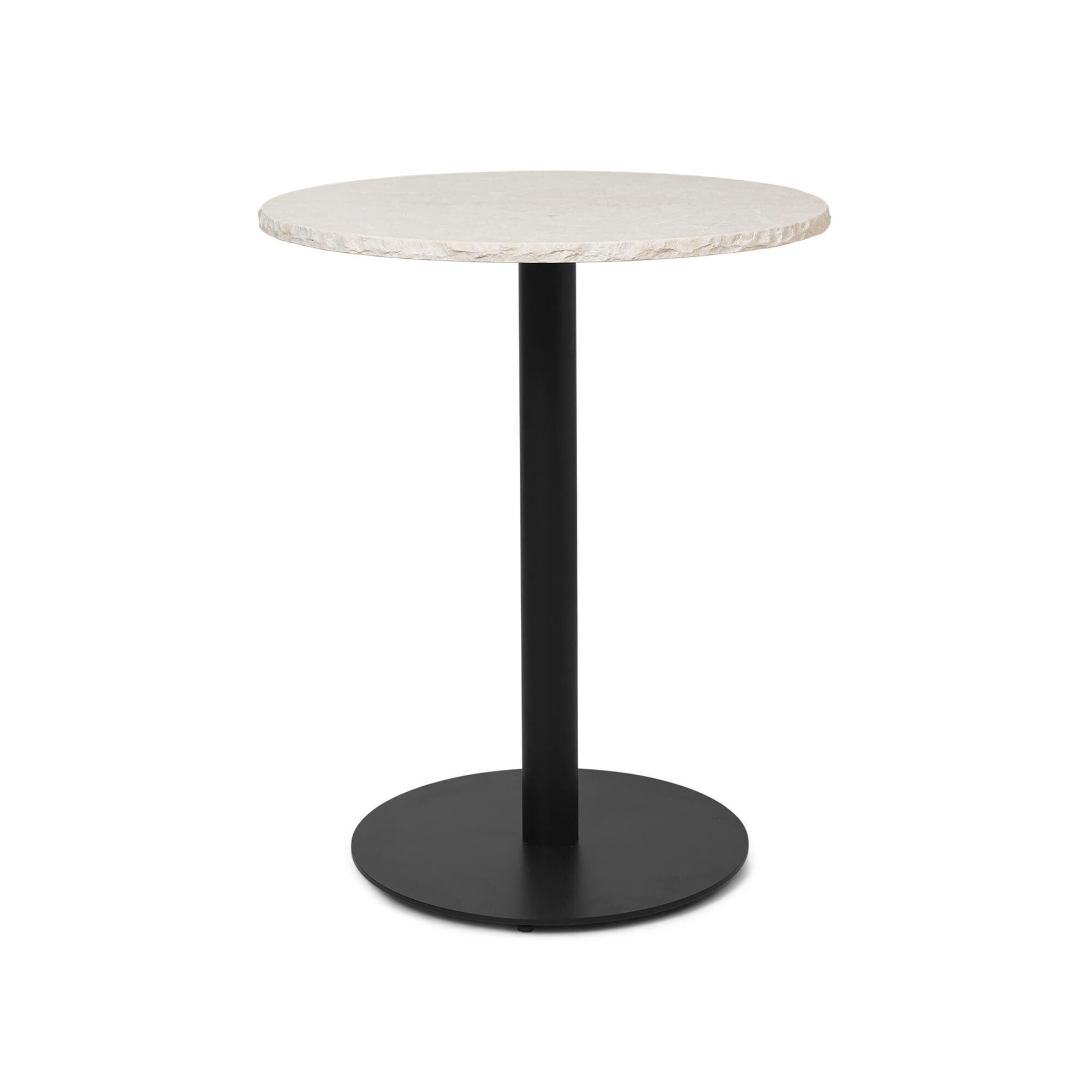 Mineral Kafébord Ø60 Bianco Curia Marmor